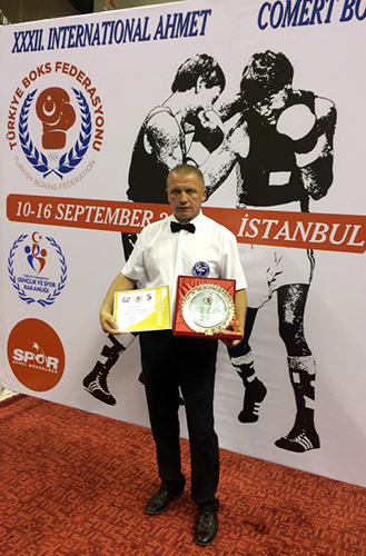 Андрей Никуленко признан одним из лучших судей Международного турнира по боксу в Стамбуле