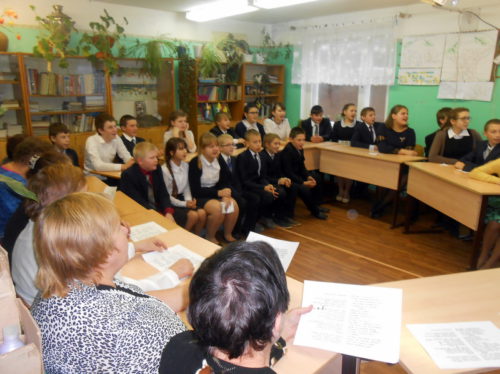 Встреча поколений прошла в Бабинской школе