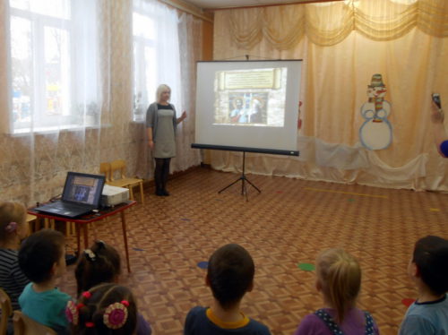 Дошкольники узнали о славных подвигах защитников русской земли