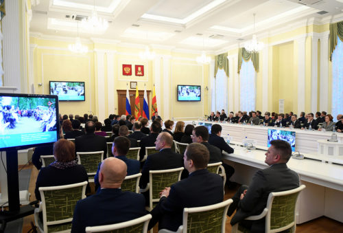 Игорь Руденя поставил перед руководителями муниципальных образований задачи на 2019 год