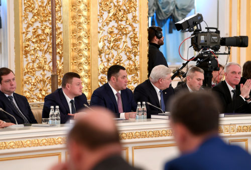 Игорь Руденя принял участие в заседании Совета при полномочном Представителе Президента РФ в ЦФО 