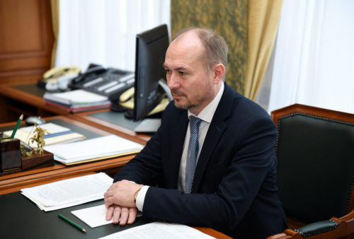 Игорь Руденя провёл встречу с главой Старицкого района Сергеем Журавлёвым