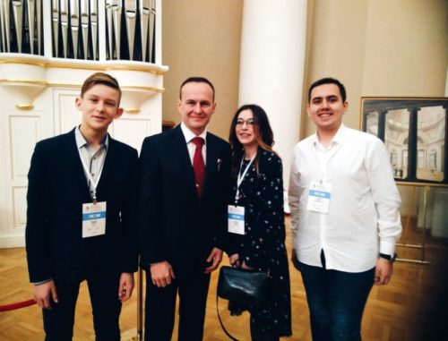 Ученик Ново-Ямской школы Андрей Карасёв принял участие в IV съезде РДШ