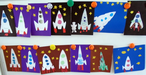 В детском саду №4 прошла Неделя космонавтики 