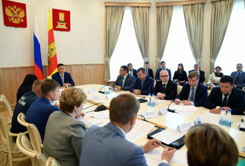 Игорь Руденя провёл совещание с членами Правительства Тверской области