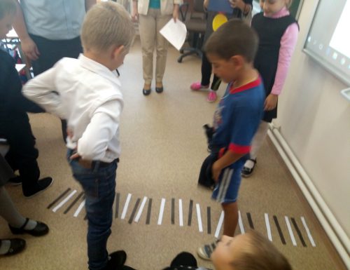В Степуринской школе первоклассников посвятили в пешеходы