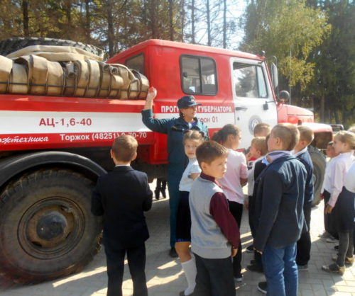 Степуринские школьники включились в Месячник безопасности
