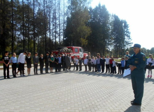 Степуринские школьники включились в Месячник безопасности