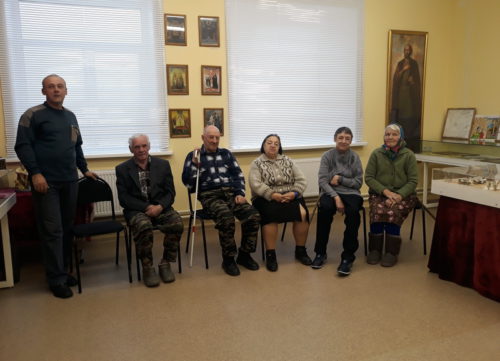 Степуринские бабушки и дедушки посетили школьный музей