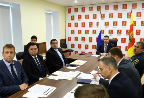 Губернатор Игорь Руденя принял участие во всероссийском селекторном совещании по вопросам прохождения отопительного сезона