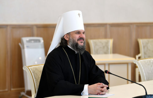 Игорь Руденя провёл встречу с митрополитом Тверским и Кашинским Амвросием  