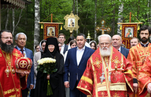 От истока реки Волги в Тверской области начался XXII Волжский Крестный ход 