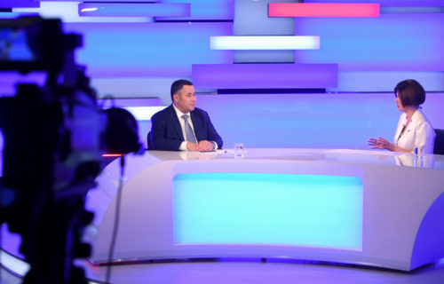 Игорь Руденя ответил на актуальные вопросы жителей Верхневолжья в прямом эфире телеканала «Россия 24» Тверь