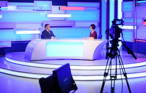 Губернатор Игорь Руденя ответил на актуальные вопросы жителей Верхневолжья в прямом эфире телеканала «Россия 24» Тверь