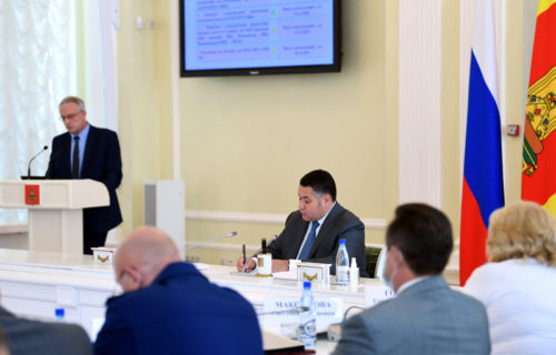 На заседании Правительства Тверской области рассмотрена реализация в регионе национального проекта «Здравоохранение»