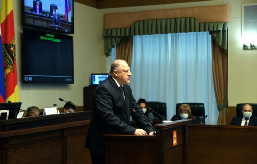 Игорь Руденя принял участие в первом заседании Законодательного Собрания седьмого созыва