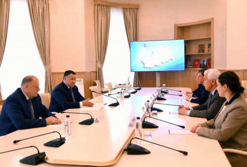 Губернатор Игорь Руденя провёл встречу с сенаторами и депутатами, представляющими в российском парламенте Тверскую область