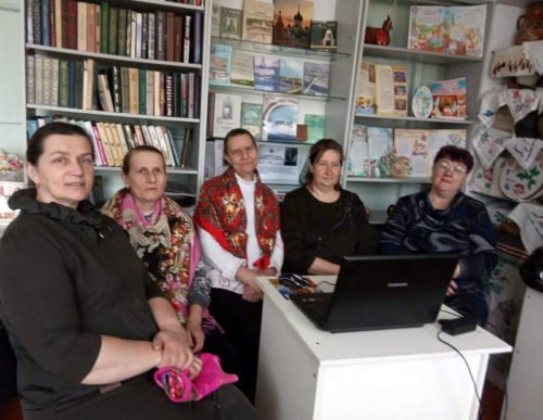 В Дарьинской библиотеке прошла виртуальная экскурсия, посвящённая святым местам Старицы 