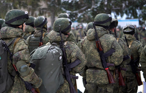 В Тверской области к мобилизованным жителям, убывающим для выполнения задач по назначению, обратились ветераны боевых действий, юнармейцы