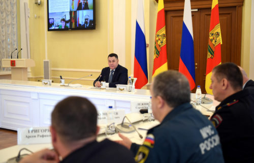 Губернатор Игорь Руденя обозначил ключевые задачи по обеспечению безопасности на территории Верхневолжья в праздничные дни