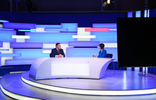 Губернатор Игорь Руденя ответил на актуальные вопросы в программе «Прямой эфир» на телеканале «Россия 24» Тверь 
