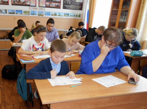 Школьники и учителя прошли «Тест по истории Великой Отечественной войны»