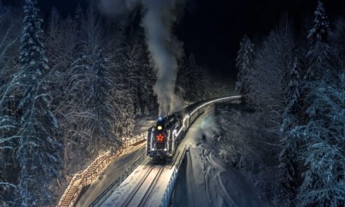 В областную столицу прибудет поезд Деда Мороза  