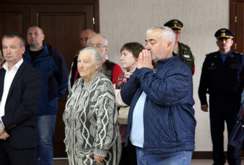 Старица и округ простились с погибшим участником специальной военной операции Дмитрием Беляковым