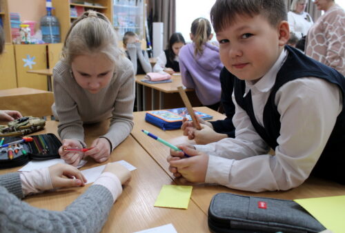 «Гайдаровский десант» высадился в Ново-Ямской школе